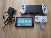 Nintendo Switch v1 Blue Transparent cfw Atmosphere