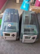 Dwie drukarki etykiet drukarka etykiety cab mach4