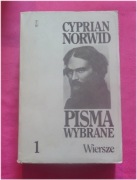C. K. Norwid - Pisma wybrane t. 1 Wiersze
