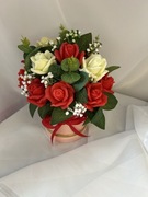 Bukiet mydła. Prezent walentynkowy