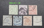 *** WuRTTembERg MiNr 44 - 49*** ALT DeutsCHLand *** Serie ***