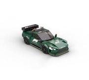 Klocki wzór LEGO F1 ASTON MARTIN Autko Samochodzik Prezent Hit 