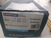 RAWLPLUG Wkręt do drewna 8x360MM R-CS-80360-WH