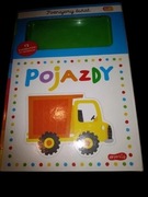 Zestaw dwóch książeczek Pojazdy, Akademia Mądrego Dziecka