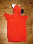 Pacynka lisek , NOE,domowy teatrzyk