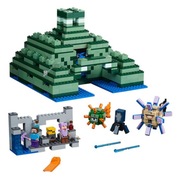 KLOCKI Minecraft Oceaniczny Monument Piramida 1134 elementów