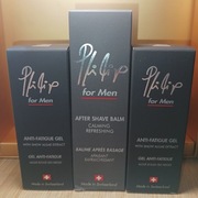 Zestaw Zepter Philip for Men: 2x Żel Anti-Fatigue Balsam +After Shave Nowe