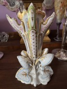 Wazon porcelanowy biedermeier Vieux Paris XIX wiek