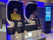 Symulator kino 9D VR dwuosobowa maszyna zarobkowa pomysł na biznes 