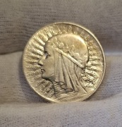 Moneta 5 zł  Polonia - Głowa Kobiety z 1934 r