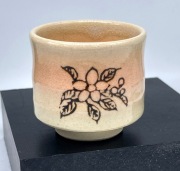 Japonia. Czarka do herbaty, Tsugaru ware (Aomori), sygnowana. Showa.