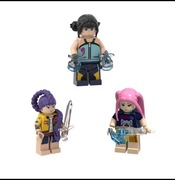 Figurki z klocków K-Pop Demon Hunters Huntrix 