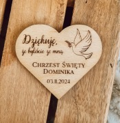 MAGNES PODZIĘKOWANIE PREZENT dla gości Chrzest Święty KOMUNIA ŚLUB