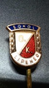 Sokol Lipenec stara czeska odznalka klub piłkarkski