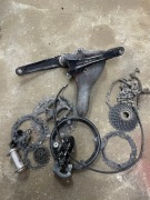 Części rowerowe Shimano alivo altus korba zębatki