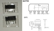 Układ scalony BA7755 BA 7755 SIP-5 2szt =3,50zł