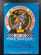 Unia Leszno Ivan Mauger pożegnanie z torem afisz / plakat