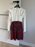 Sukienka świąteczna r 158