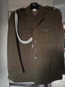 Mundur galowy z płaszczem