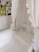 Pościel do łóżeczka lniana , 100%len