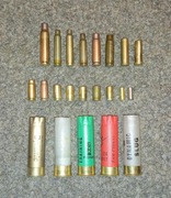 Duży zestaw łusek (22) łuska łuski każda inna pistolet karabin strzelba