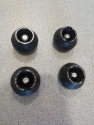 Crash pady czarny do KuKirin G3 Pro 4 szt.