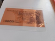 Banknot kolekcjonerski 2000 zł 