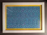 Stereogram, obrazek 3D, magiczne oko w ramce 33x24cm