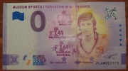 Banknot 0 euro  z serii Orly Górskiego Lesław Ćmikiewicz Unc