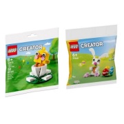 LEGO Creator 30579 Wielkanocny kurczak w jajku + 30668 Zajączek