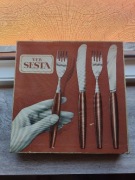 Zestaw sztućców niemieckich VEB SESTA Sebnitz 6x2