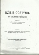 Dzieje Gostynia w średnich wiekach - reprint