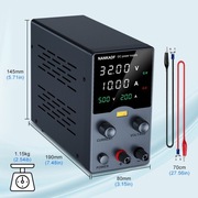 Zasilacz laboratoryjny 32V 10A nowy 