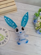 Króliczek, królik,  metryczka - chrzest, narodziny - 24h  