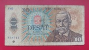 10 Koron 1986r. Czechosłowacja V60