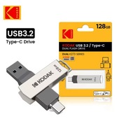 Pendrive 128GB Kodak K273 2w1 USB 3.2 USB-C