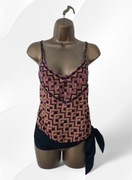 Karen Millen jedwabny top vintage 38