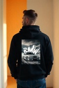 Męska Czarna Bluza M BMW E36 Zimowy Wojownik