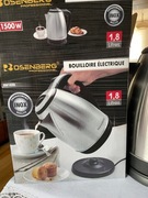 Czajnik elektryczny stalowy ROSENBERG 1,8 l szary