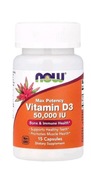 NOW Foods, Witamina D3, 1250 µg (50 000 j.m.), 15 kapsułek miękkich