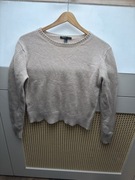 beżowy sweter mango