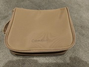 Kosmetyczka Calvin Klein duża szara męska 