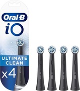 Końcówki do szczoteczki ORAL-B iO Ultimate Clean 4 sztuki CZARNY