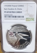 300000 jaskółki 1993 ngc pf69
