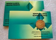 Portugalia 2 euro 2025 Zawsze czujny, zawsze gotowy (proof)