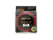 Plecionka wędkarska 8splotowa 0,16mm Czerwona