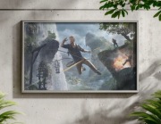 Plakat Uncharted A3 Papier Fotograficzny 