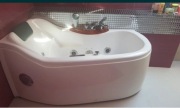 Wanna z hydromasażem Kera Bella Lux Lewa 140cm x 80 cm