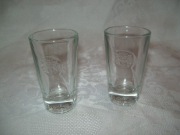 KIELISZKI - BOLS - GRUBE SZKŁO - 2 SZT.