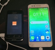 Pakiet sprawnych telefonów Sony/Lenovo Czytać opis